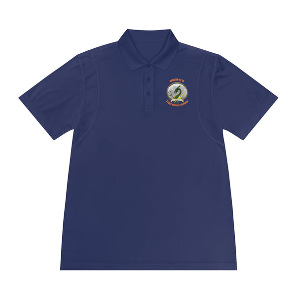 CSD Dragon - Orange text - Men's Sport Polo Shirt