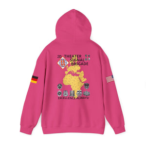 52D SSB - Flags on Sleeves - Unisex Heavy Blend™ Hooded Sweatshirt