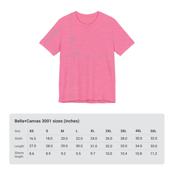 WHM - Flag on Sleeves - Unisex Jersey Short Sleeve Tee