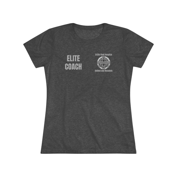512th Elite Coach Women's Triblend Tee