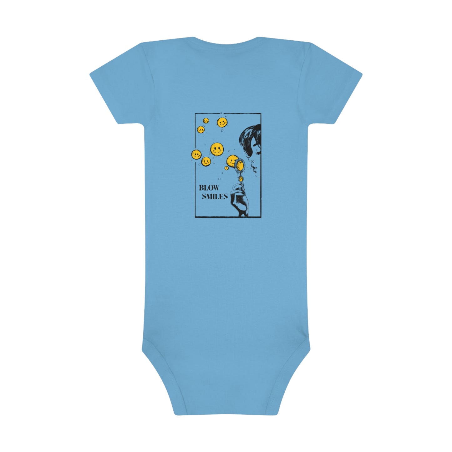 Blow Smiles Baby Short Sleeve Onesie®