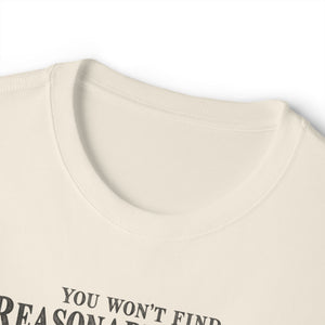 Reasonable People - Unisex Oversized Boxy Tee