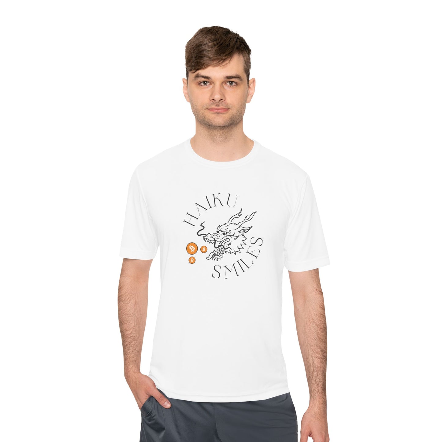 The Strong Breathe Bitcoin - Moisture Wicking Tee