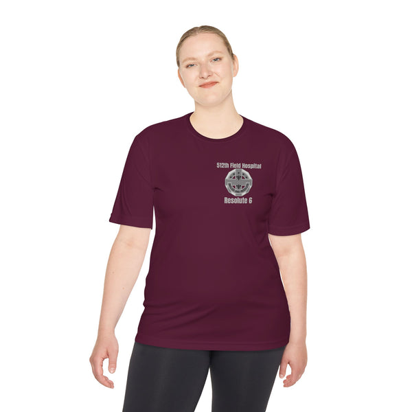 Resolute 6 - Unisex Moisture Wicking Tee