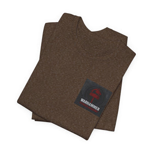 Warhammer - Flag on Sleeves - Unisex Jersey Short Sleeve Tee