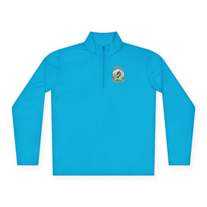 CSD Dragon - Orange text - Unisex Quarter-Zip Pullover
