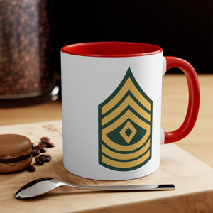 USANEC 1SG Accent Mugs
