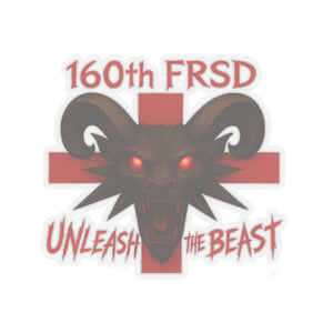 160th Unleash the Beast - Kiss-Cut Stickers