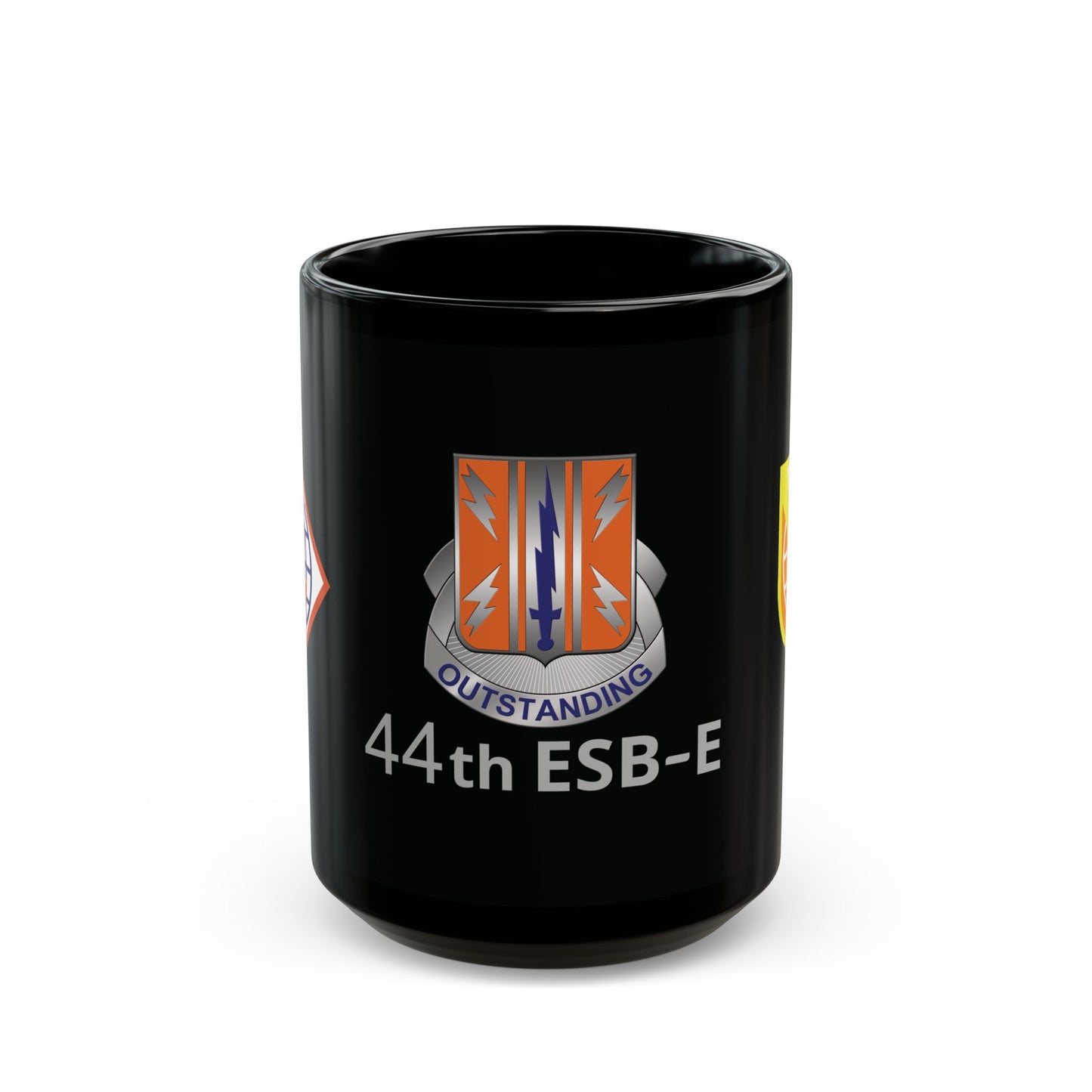 44th ESB-E -  Black Mug (11oz, 15oz)