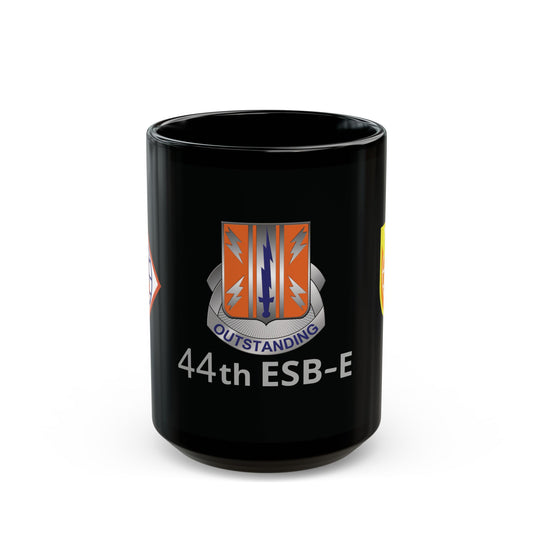 44th ESB-E -  Black Mug (11oz, 15oz)