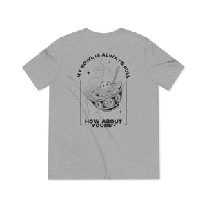 Bowl Full Of Smiles! - Triblend Tee