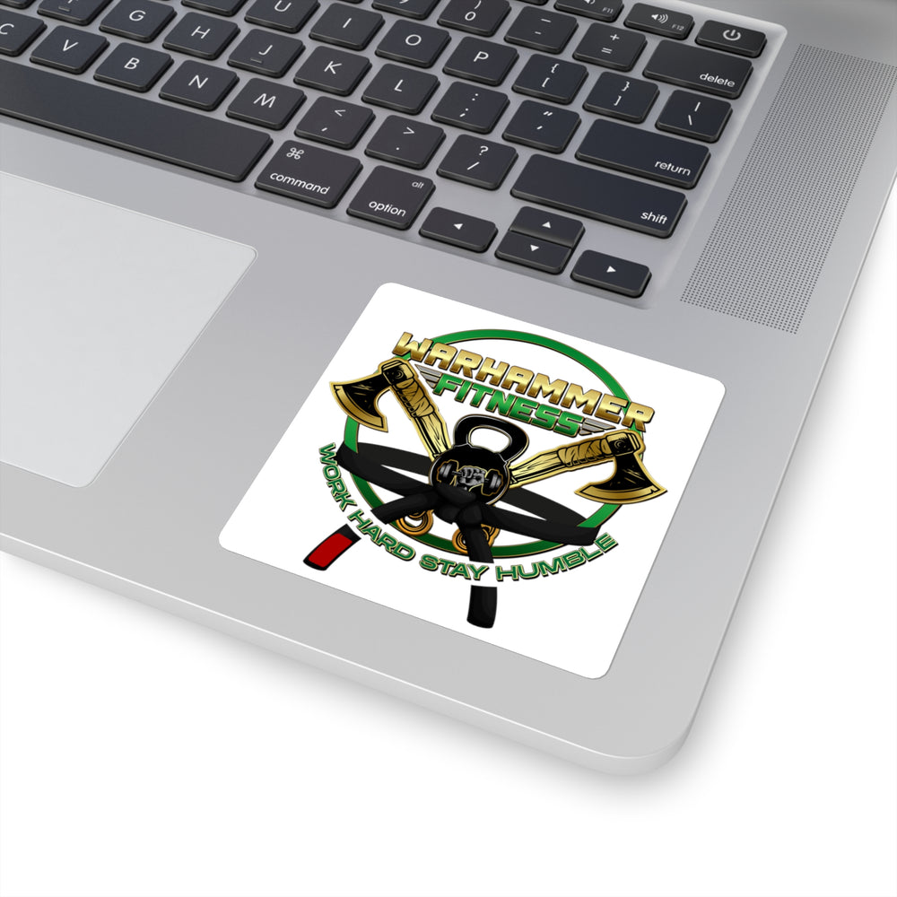 Warhammer Fitness Square Stickers