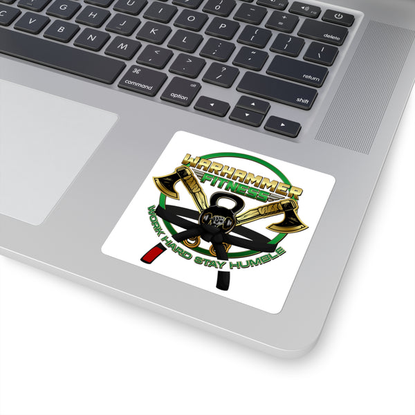 Warhammer Fitness Square Stickers