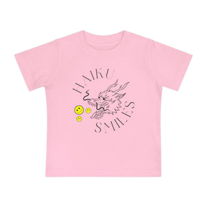 Haiku Smiles Baby Short Sleeve T-Shirt