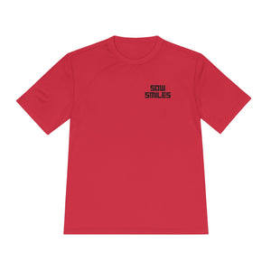 Sow Smiles - SKELETON BACK- Moisture Wicking Tee