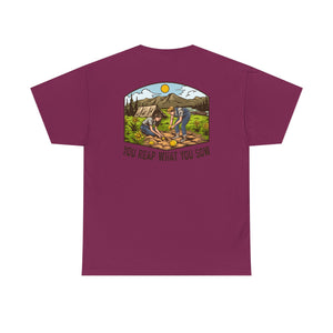 Camping Smiles! - Unisex Heavy Cotton Tee