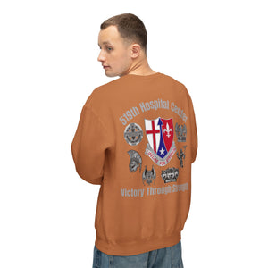 519th Hospital Center - Unisex Lightweight Crewneck Sweatshirt