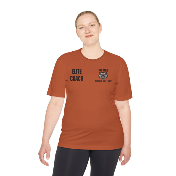 Elite Coach - 167 MAD - Unisex Moisture Wicking Tee
