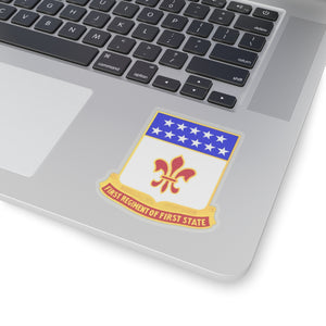 First Regiment, First State - Kiss-Cut Stickers