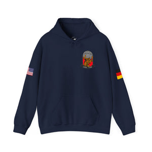 USANEC-S  Flags on Sleeves  Unisex Heavy Blend™ Hooded Sweatshirt