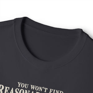Reasonable People - Unisex Oversized Boxy Tee