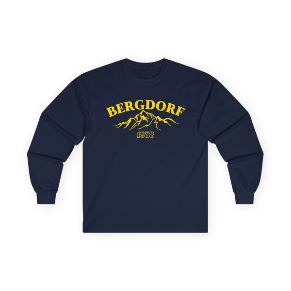 BERGDORF 1978 Unisex Ultra Cotton Long Sleeve Tee