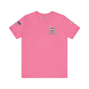 102d SSB - Sleeve with USA/2TSB - Unisex Jersey Short Sleeve Tee