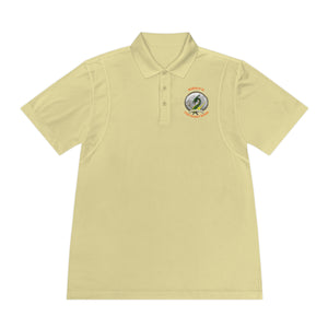CSD Dragon - Orange text - Men's Sport Polo Shirt