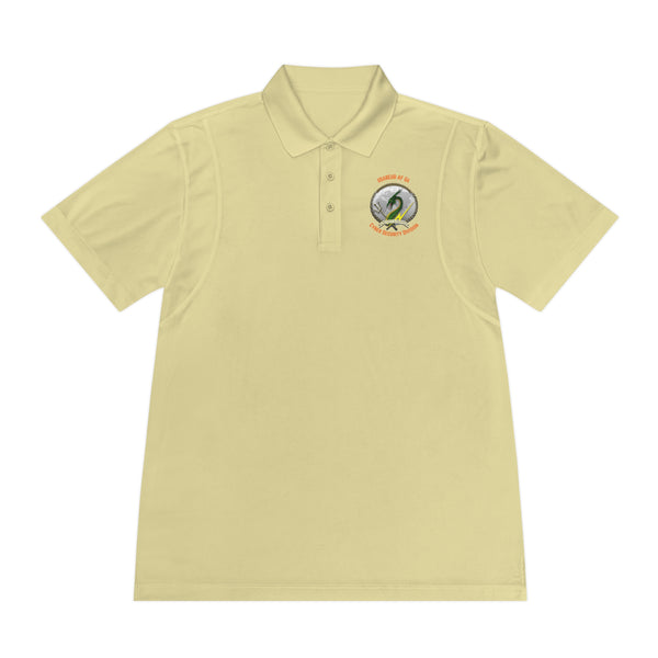 CSD Dragon - Orange text - Men's Sport Polo Shirt