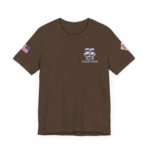 102d SSB - Sleeve with USA/2TSB - Unisex Jersey Short Sleeve Tee