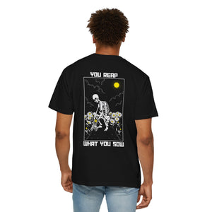 Sow Smiles! - Skeleton Back - Garment-Dyed Tee