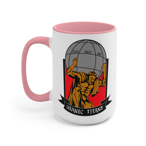 USANEC 1SG Accent Mugs