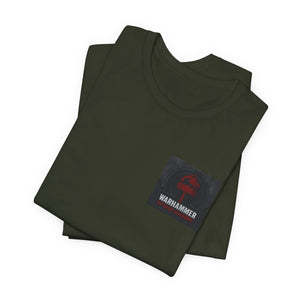 Warhammer - Flag on Sleeves - Unisex Jersey Short Sleeve Tee