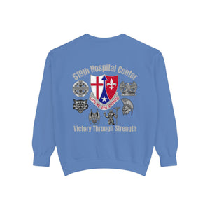 Hospital Center Unisex Garment-Dyed Sweatshirt