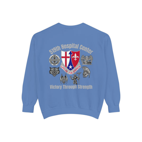 Hospital Center Unisex Garment-Dyed Sweatshirt