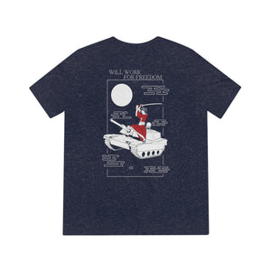 Freedom Smiles - Triblend Tee