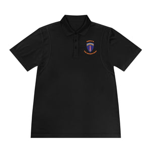 CAB U'R-AF Logo - Orange text - Men's Sport Polo Shirt