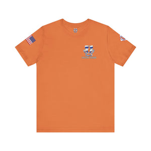 102d SSB - Sleeve with USA/2TSB - Unisex Jersey Short Sleeve Tee