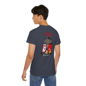 CMO Call Sign - Flag on Sleeve - USANEC-S - Ultra Cotton Tee