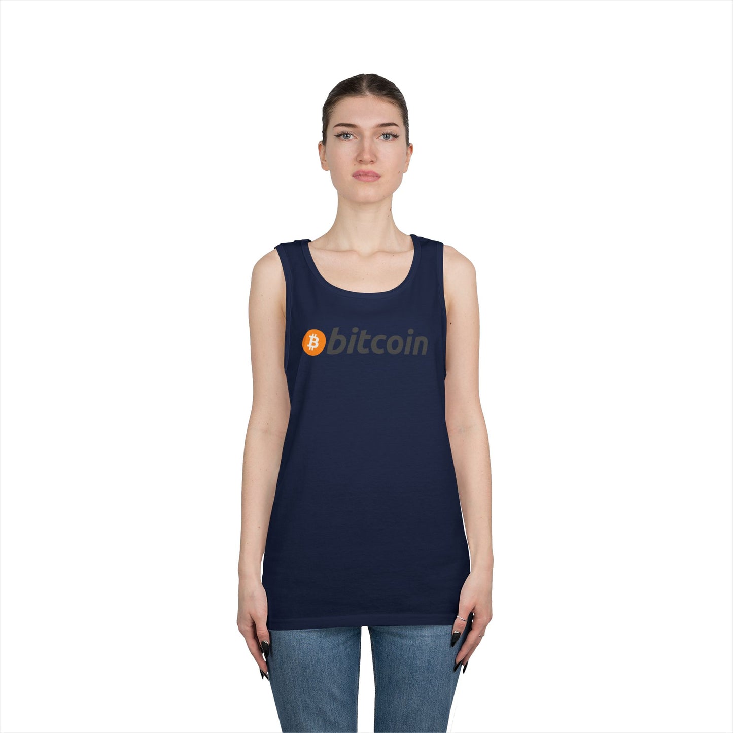 Bitcoin Lucky  -  Unisex Heavy Cotton Tank Top