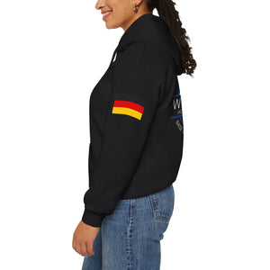 WHM - Flags on Sleeves - Unisex Heavy Blend™ Hooded Sweatshirt