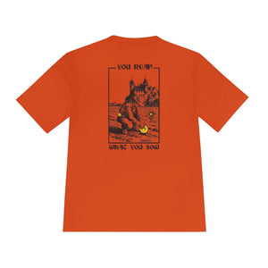 Sow Smiles - FARMER BACK- Moisture Wicking Tee