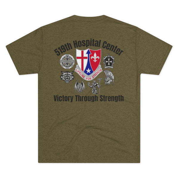 512th Elite Coach Unisex Tri-Blend Crew Tee