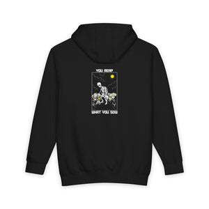Skeleton Lane Seven Unisex Heavyweight Pullover Hoodie (LS19001)