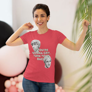 Turn Around With A Smile -  Women's Triblend Tee