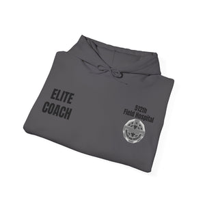 Elite Coach - 512th Field Hospital - Unisex Heavy Blend™ Hooded Sweatshirt