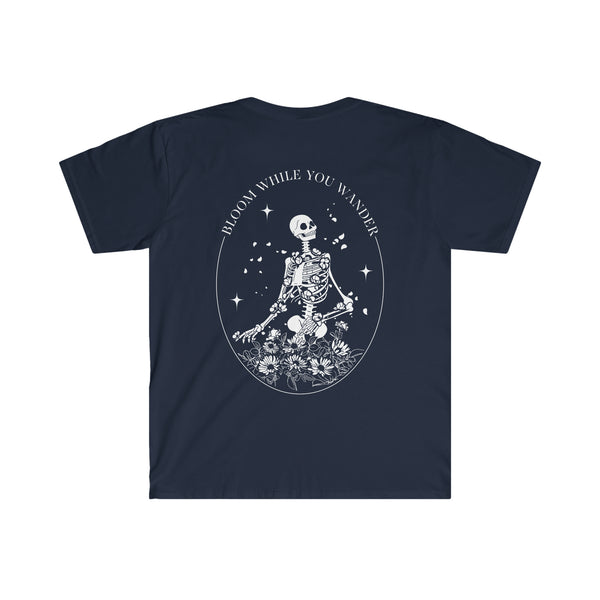 Bloom While You Wander - soft-style tee