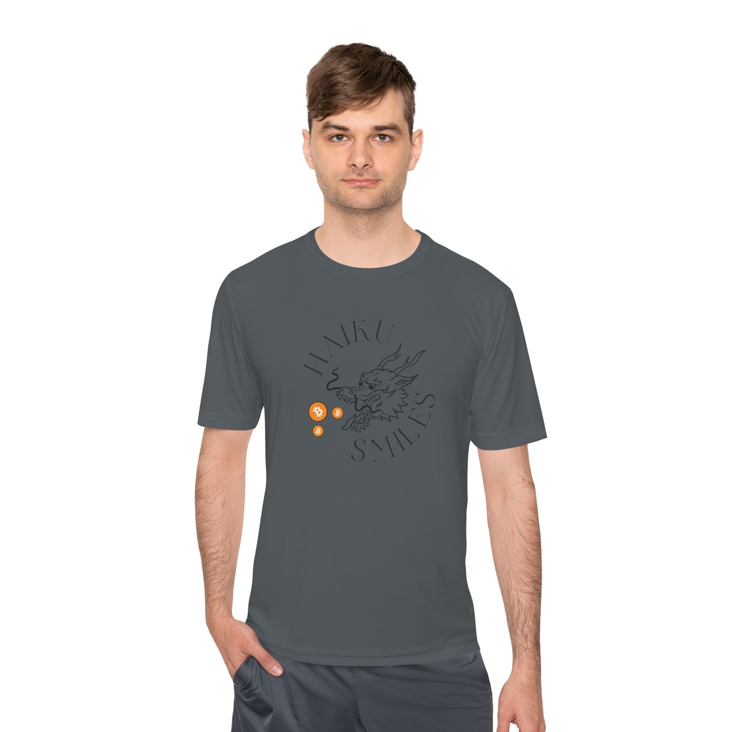 The Strong Breathe Bitcoin - Moisture Wicking Tee