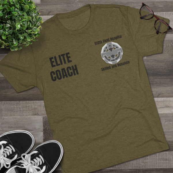 512th Elite Coach Unisex Tri-Blend Crew Tee