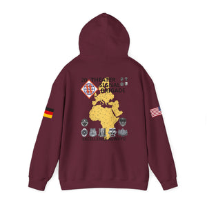 52D SSB - Flags on Sleeves - Unisex Heavy Blend™ Hooded Sweatshirt